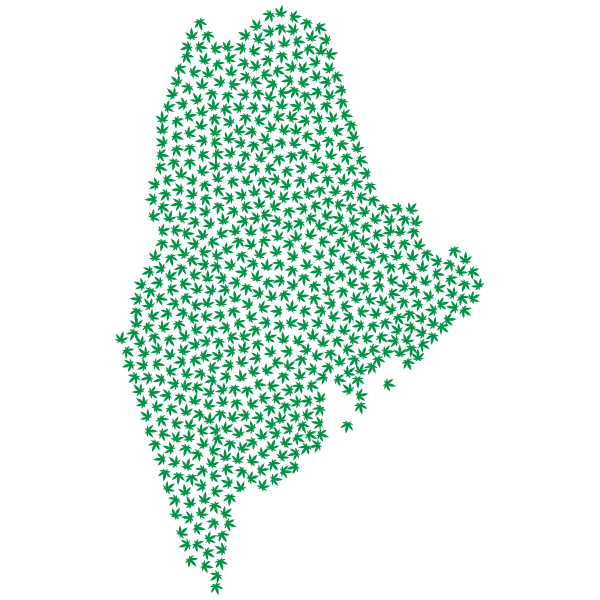 Maine Marijuana Green