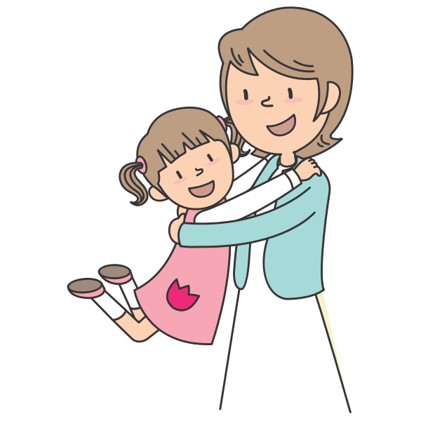 Mother and Daughter (#3) | Free SVG