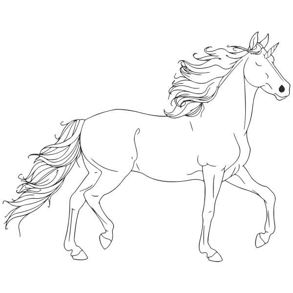 Free Free Unicorn Coloring Svg 212 SVG PNG EPS DXF File