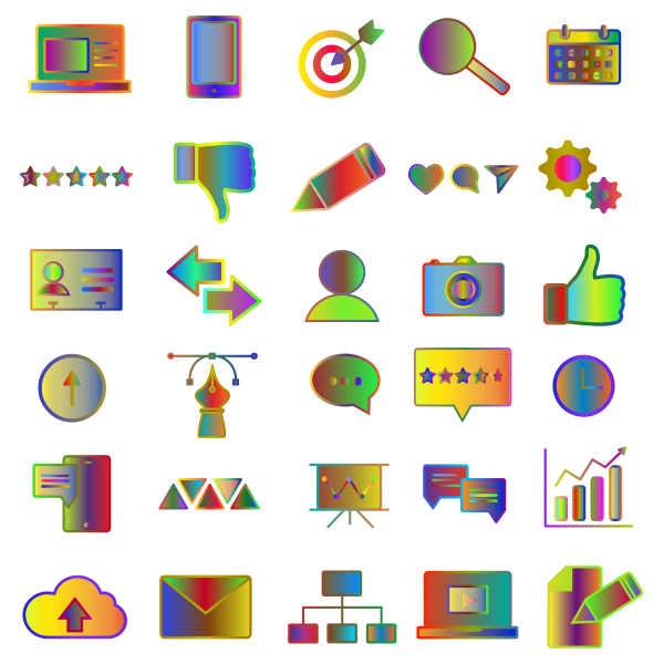 Icons By ShariJo Polyprismatic