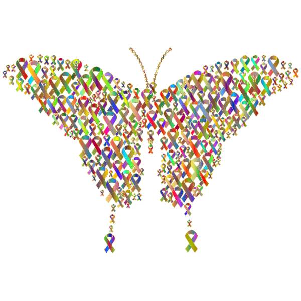Polyprismatic Ribbons Butterfly