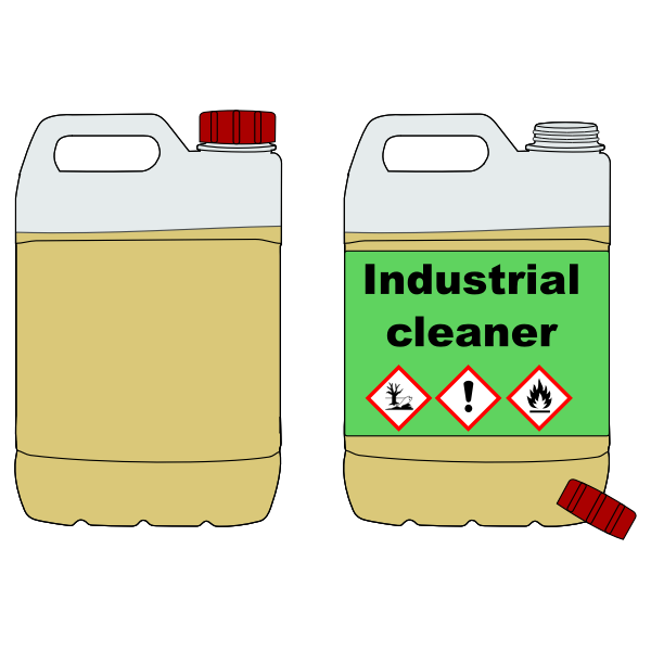 Plastic canister
