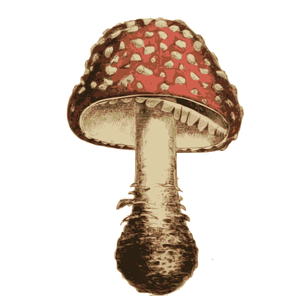 Classic Mushroom - Free SVG