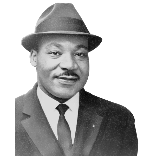 Martin Luther King Jr 3 | Free SVG