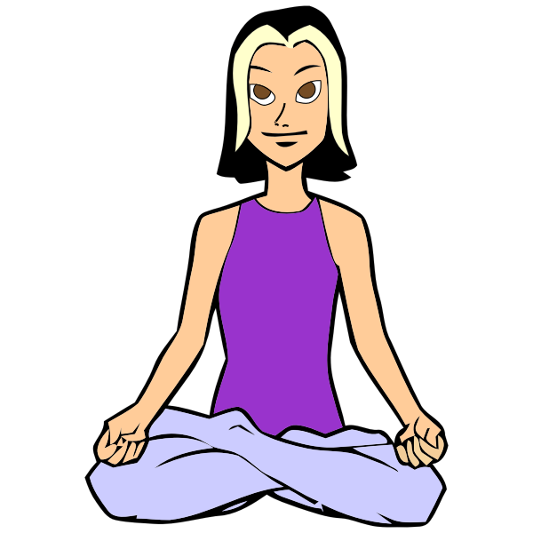 Yoga Woman Illustration