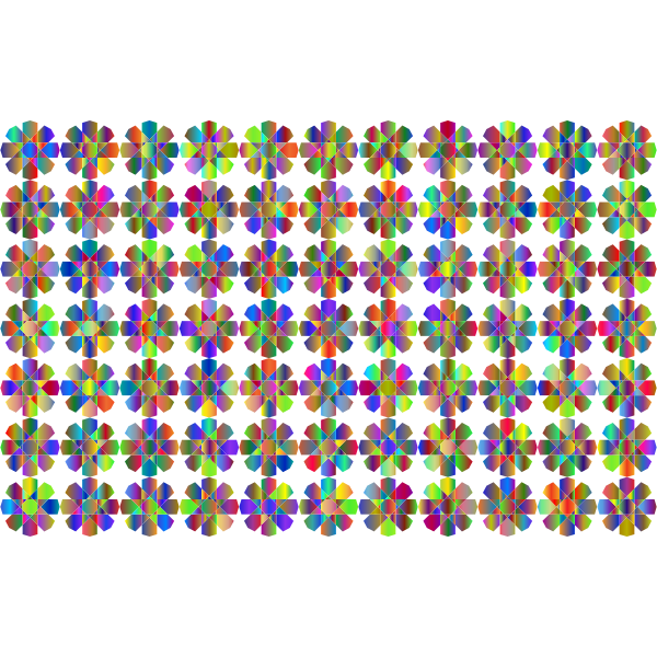 Geometric Line Art Pattern 2 Polyprismatic No BG