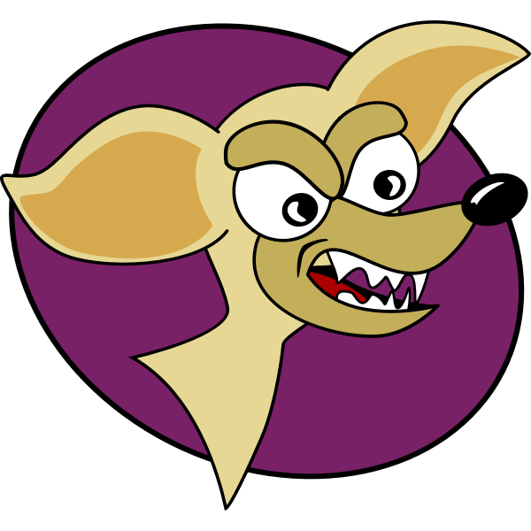 Cartoon Chihuahua 2- Angry