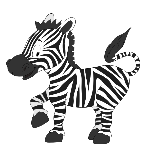 Cartoon zebra-1632590206