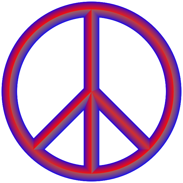 Peace Sign 3D