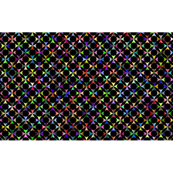 Abstract Triangular Geometric Background Polychromatic