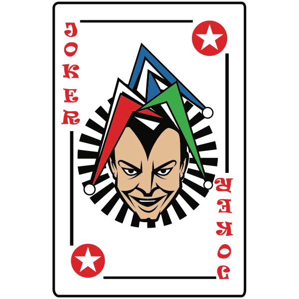 Joker Card Free Svg