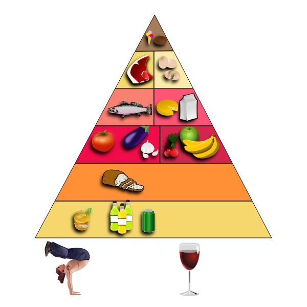 Food Pyramid No Text