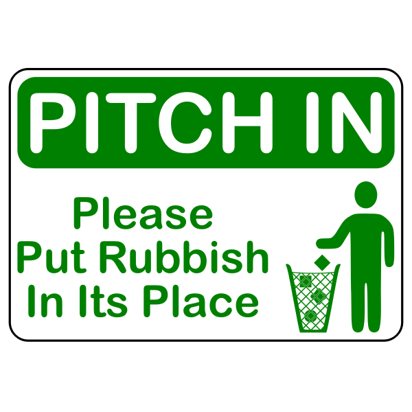 Pitch In (A4 size)