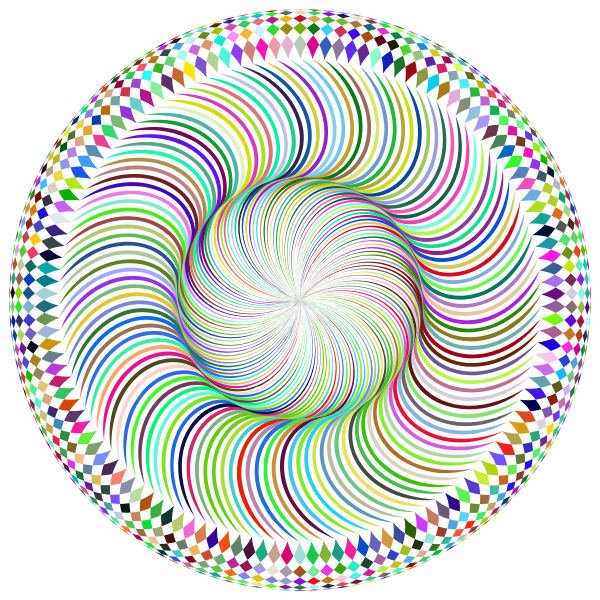 Mandala Twist Line Pattern