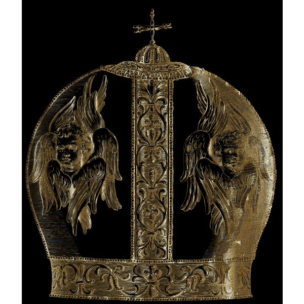 Greek Patriarchal Crown Gold