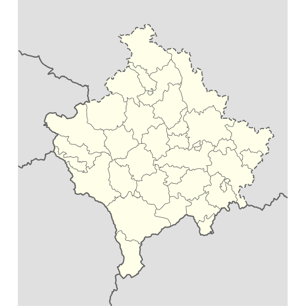 Kosovo map