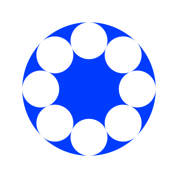 8 circles