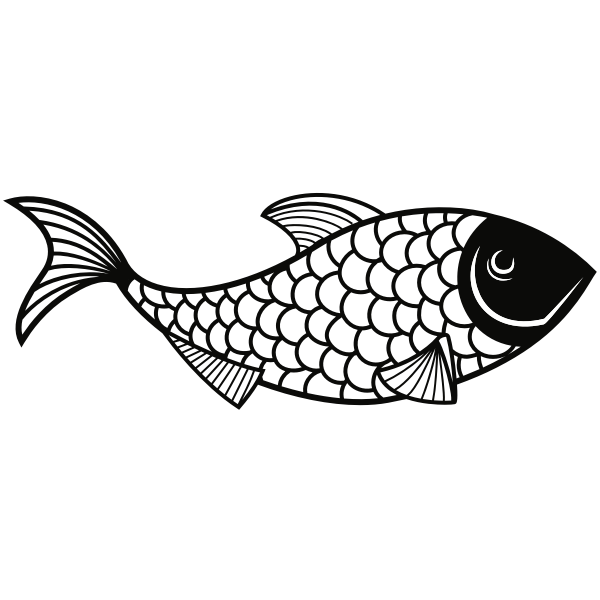 fish stencil