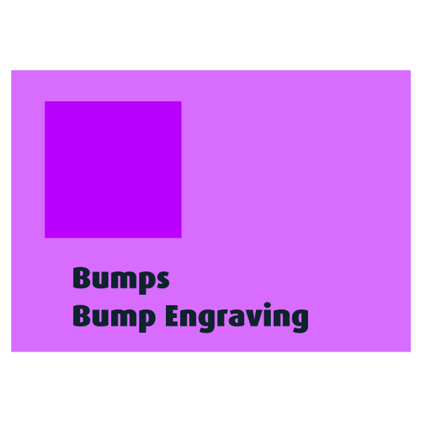 Bumps Bump Engraving