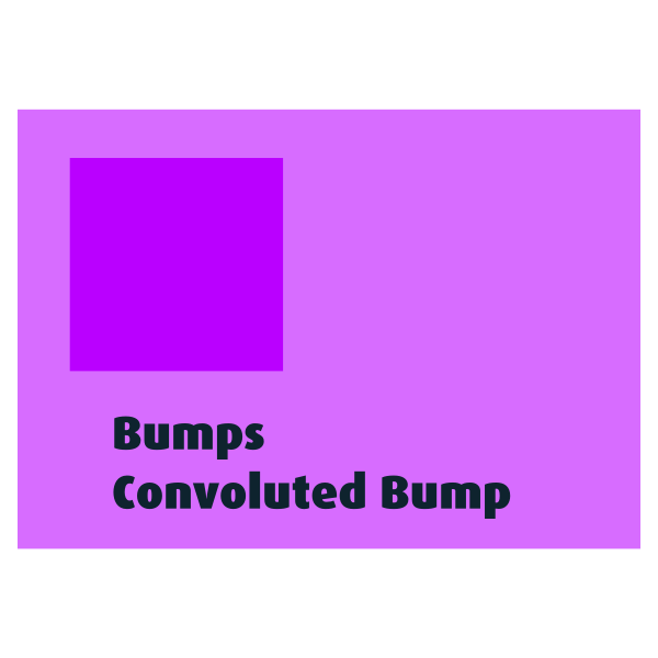 Bumps Convoluted Bump