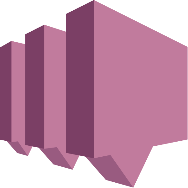 AWS SES Service Icon Free SVG