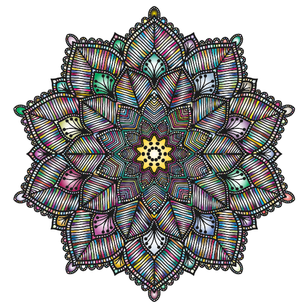 Mandala By Ridderhof III Prismatic