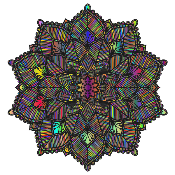 Mandala By Ridderhof III Polyprismatic