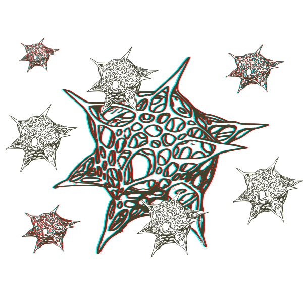 Alien Life Form - Anaglyph