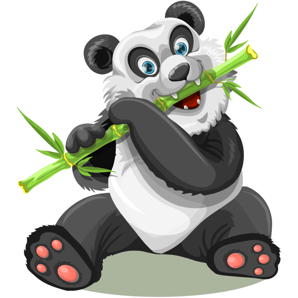 Panda toy cartoon | Free SVG