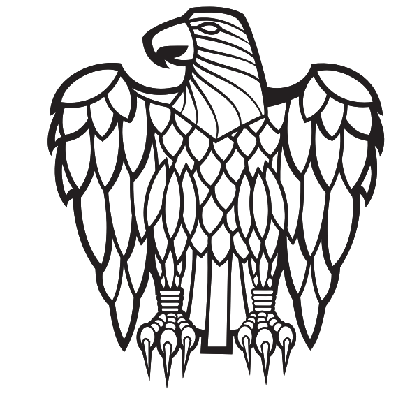 Eagle silhouette graphics