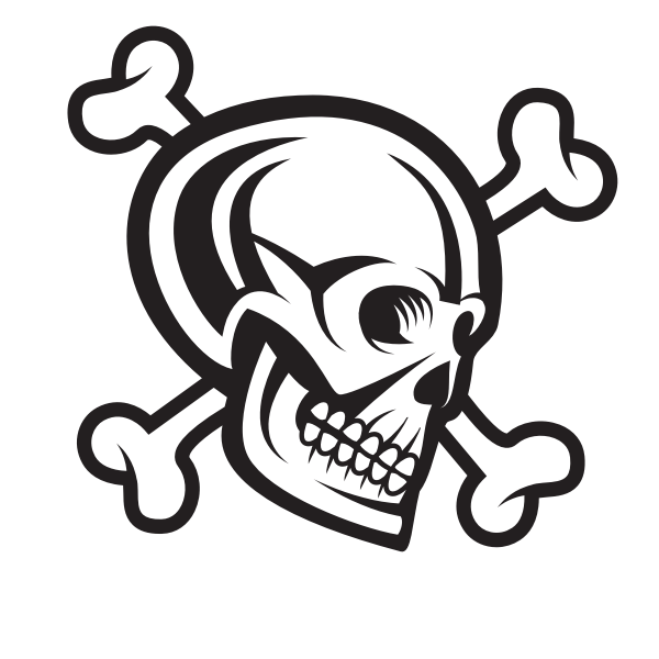 Skull Silhouette Svg