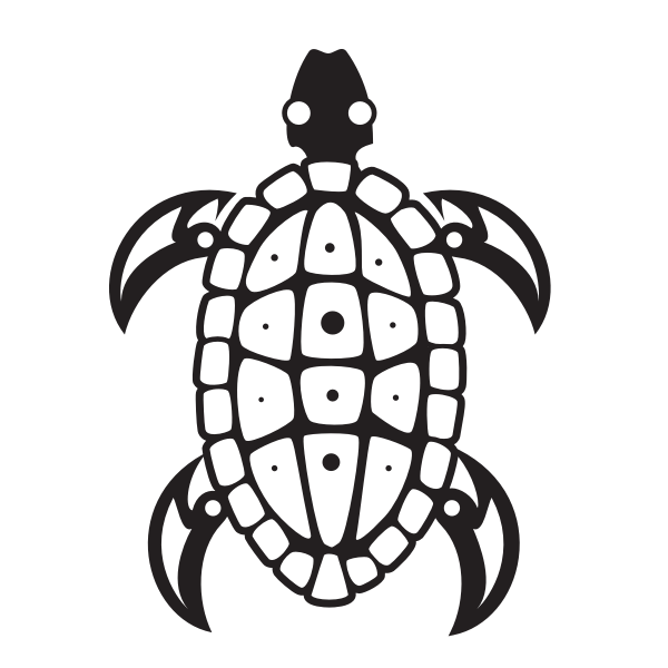 Turtle silhouette