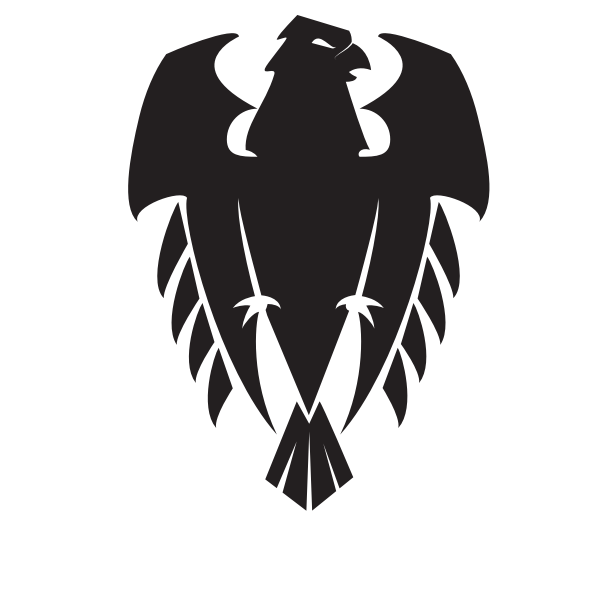 Eagle silhouette cut file