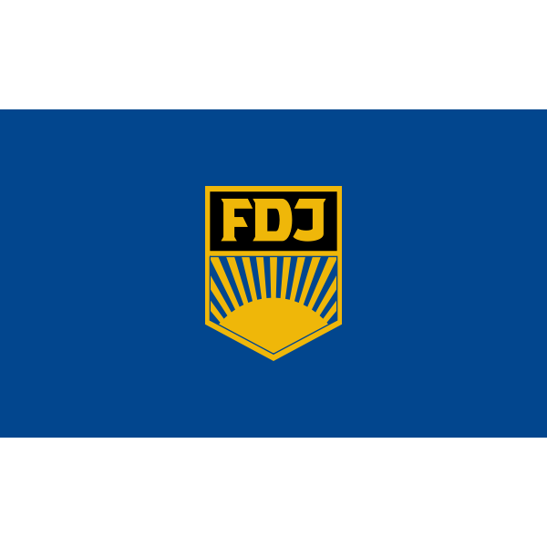 Flagge der Freie Deutsche Jugend