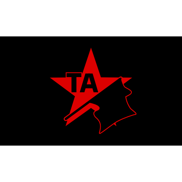 Anarchist Emblem Flag