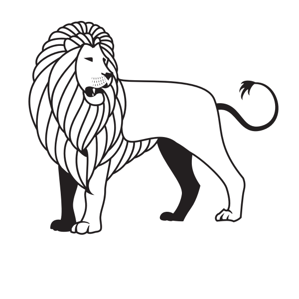 Lion S Silhouette Free Svg