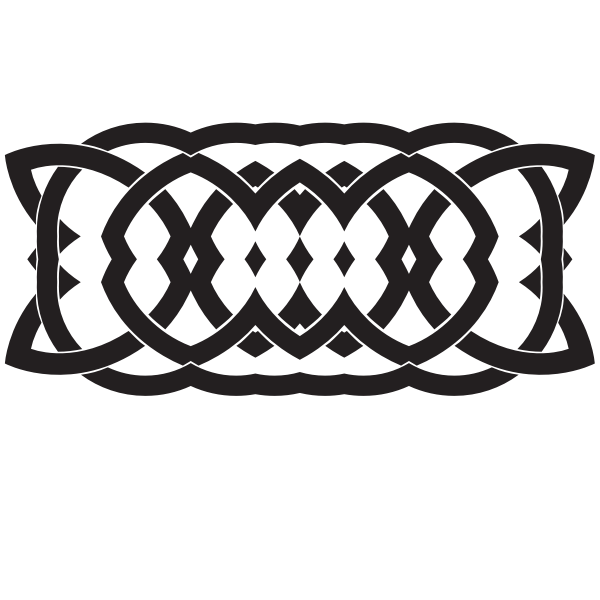 Celtic knot design art
