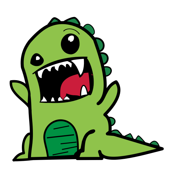 Download Dinosaur Green Creature Free Svg