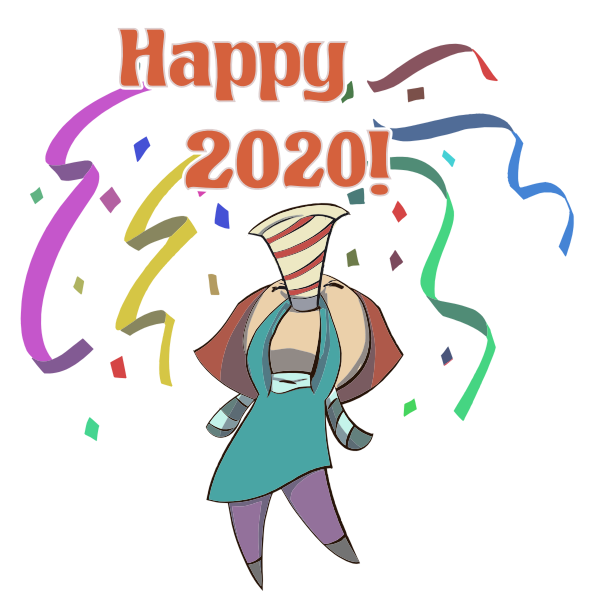 Happy 2020 Woman