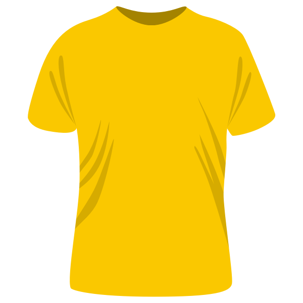 Yellow T-shirt | Free SVG