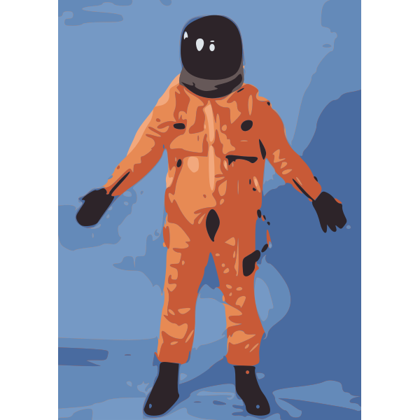 NASA Orange Spacesuit