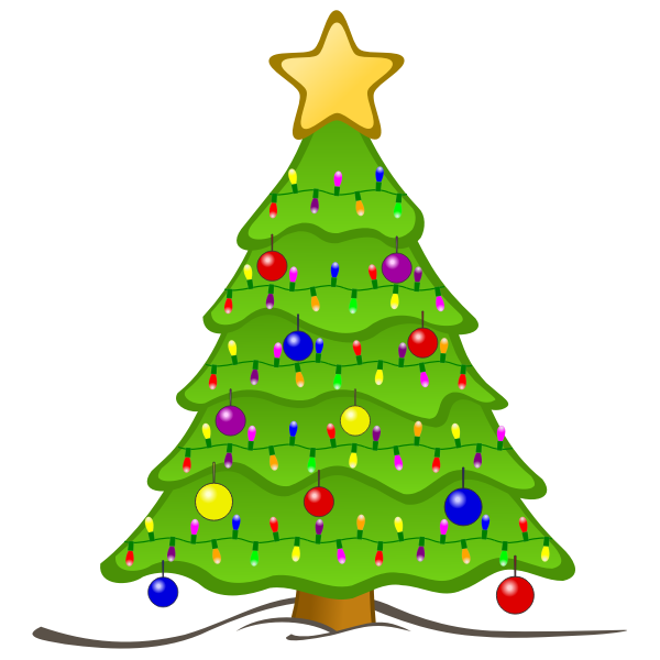 Animated Christmas Tree | Free SVG