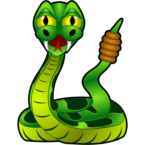 Rattle Snake Green | Free SVG