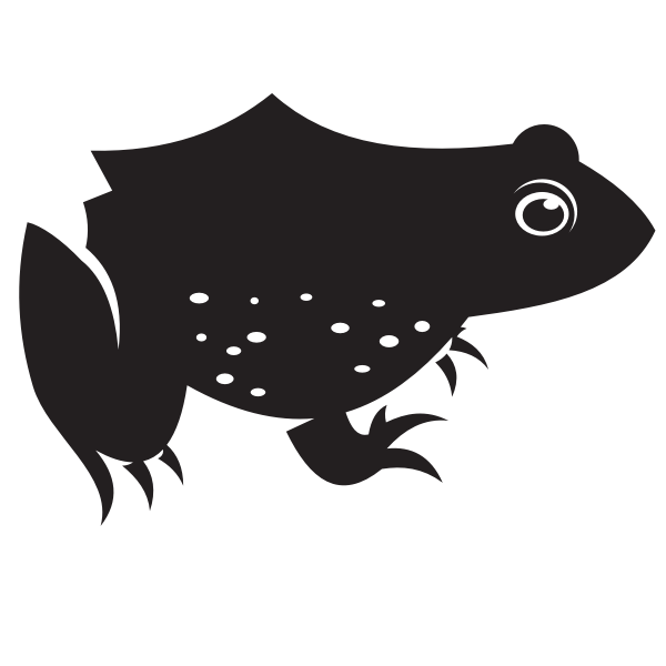 Frog silhouette-1579115882