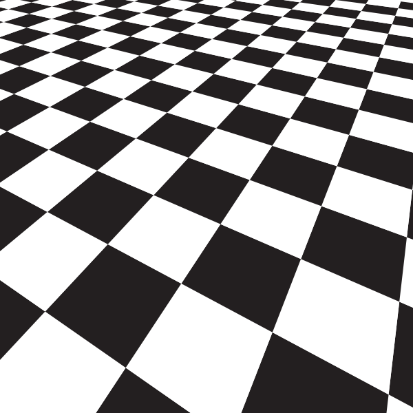 Checkered pattern black and white Free SVG