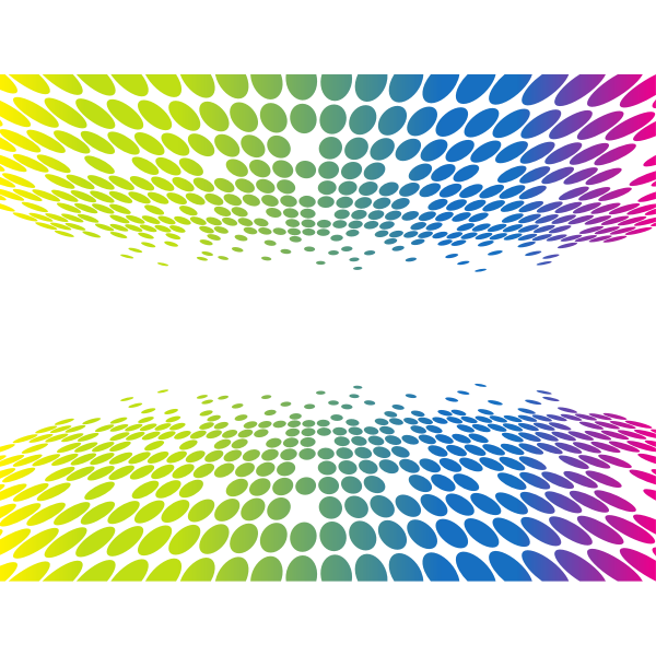 Bursting dots colorful pattern