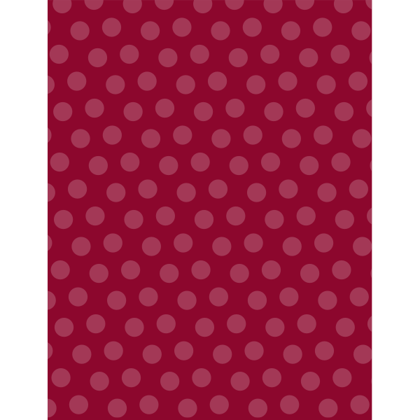 Polka pattern crimson red background