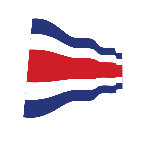 Waving Thai flag
