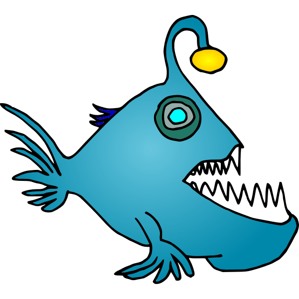 Download Deepsea Fish Free Svg