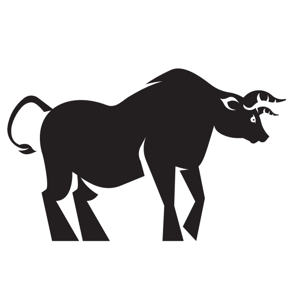 Silhouette of a bull (#2)